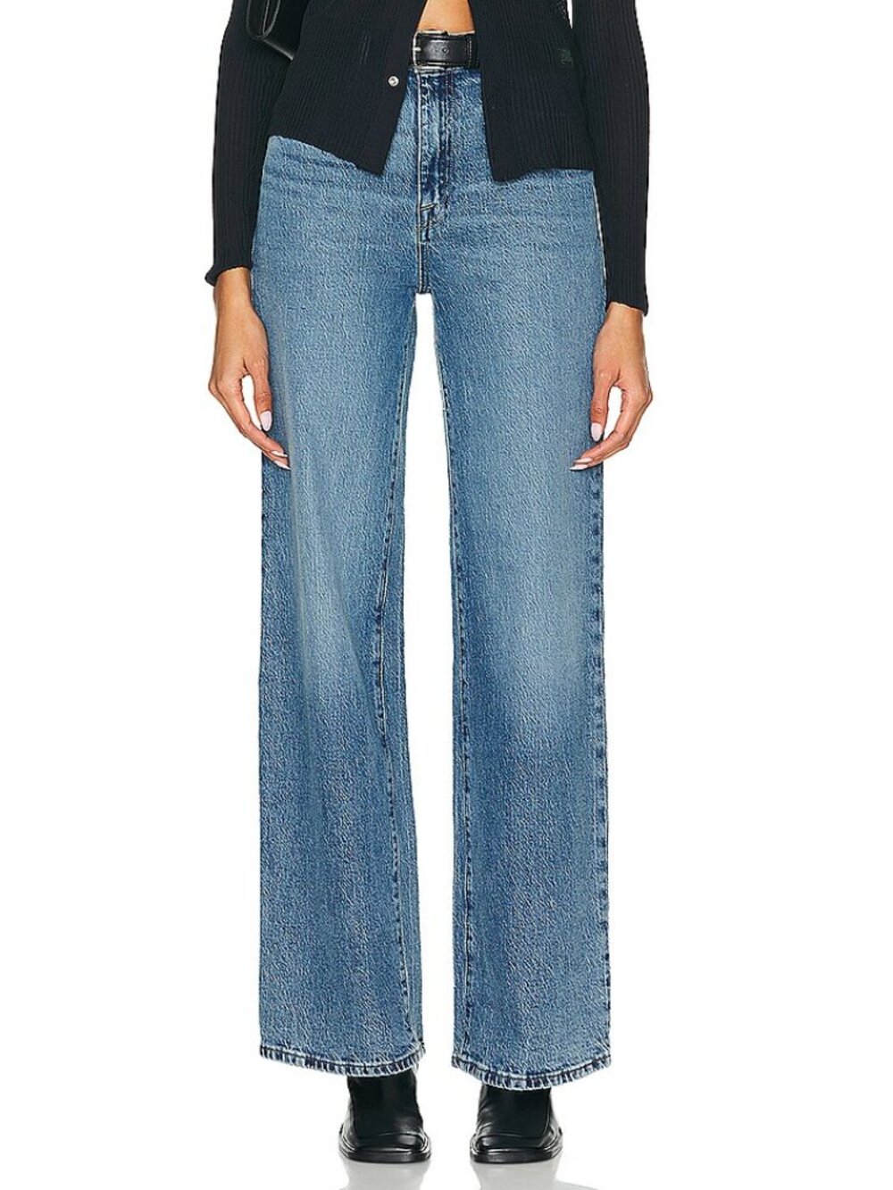 FRAME Le Jane Wide Leg Jeans | Lomina Wash | Size 30